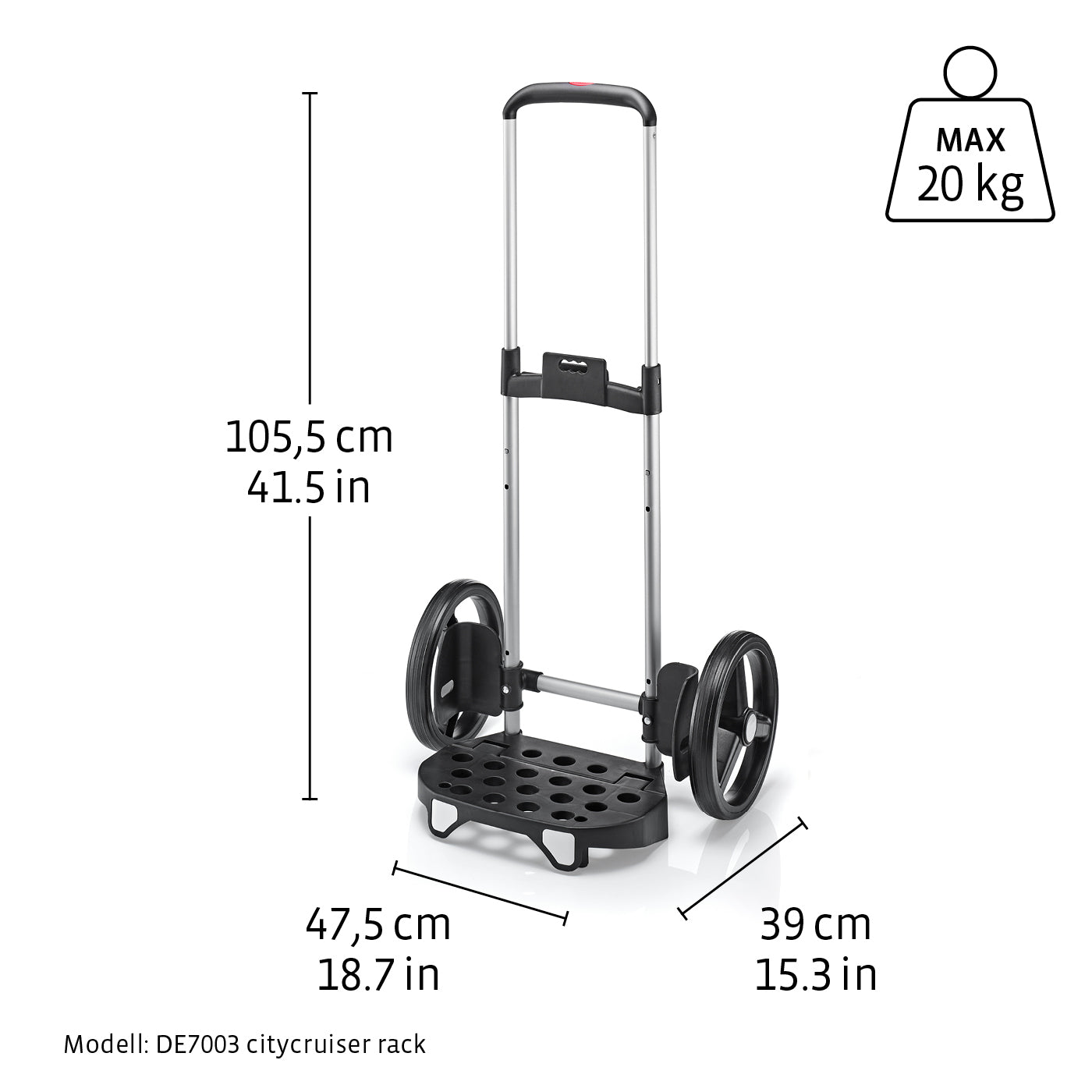 citycruiser rack black citycruiser rack Reisenthel
