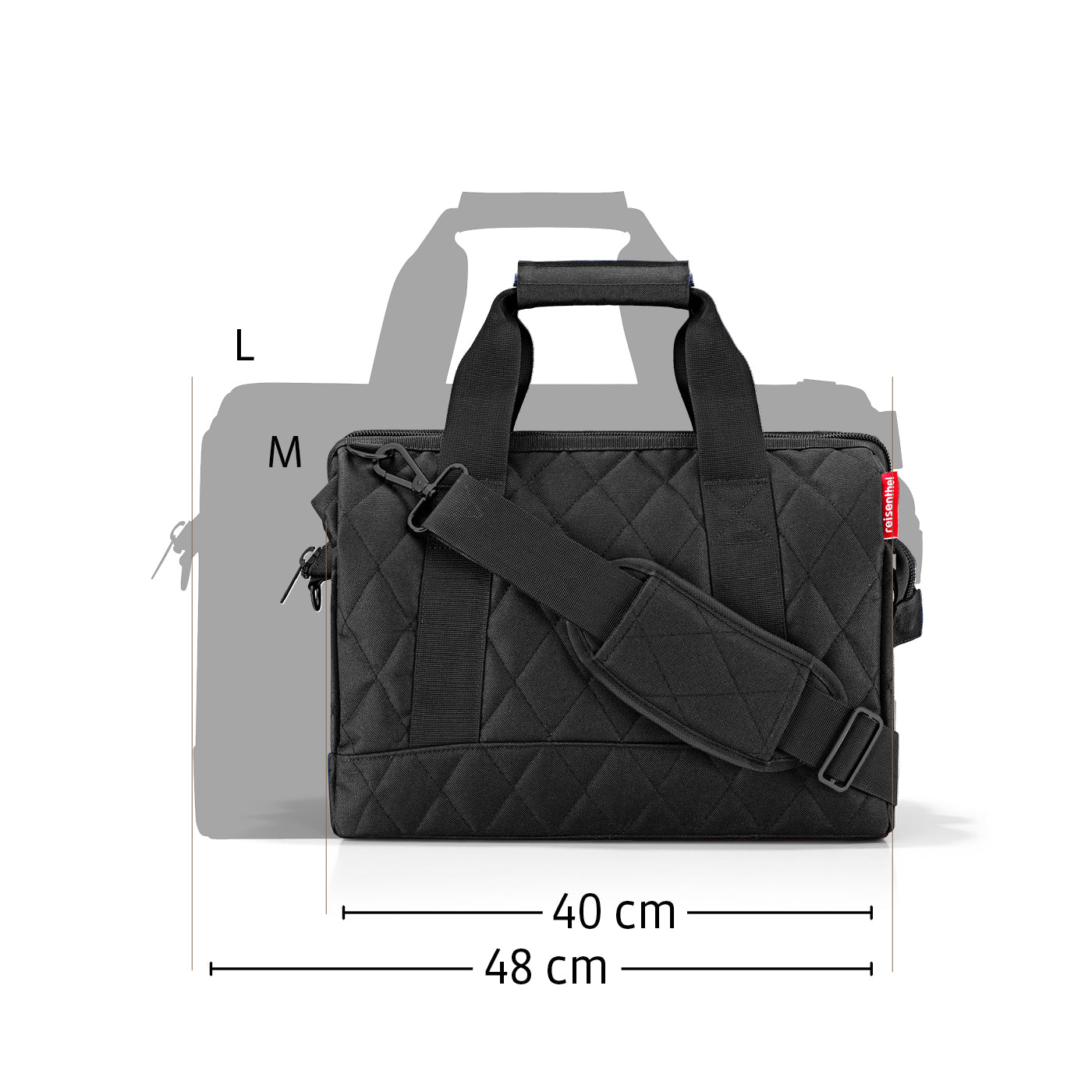 allrounder M mesh black allrounder M Reisenthel