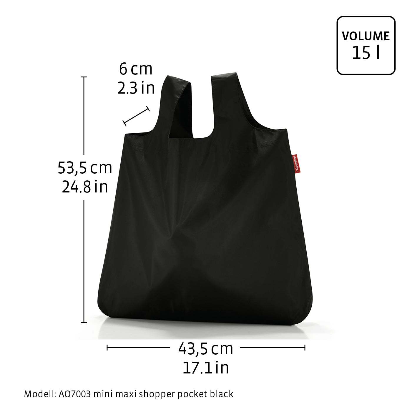mini maxi shopper pocket red mini maxi shopper pocket Reisenthel