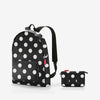 mini maxi rucksack dots white mini maxi rucksack Reisenthel
