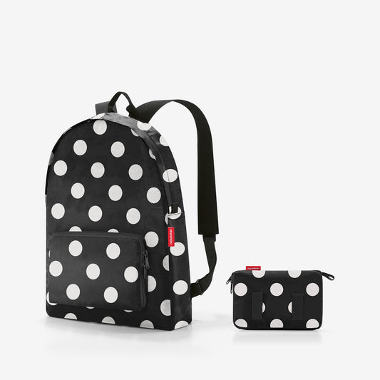 mini maxi rucksack dots white mini maxi rucksack Reisenthel