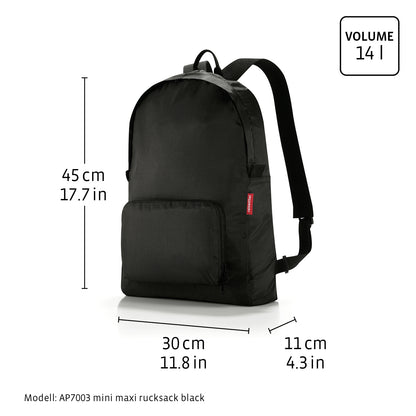 mini maxi rucksack dots white mini maxi rucksack Reisenthel