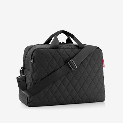 duffelbag M rhombus black duffelbag M Reisenthel