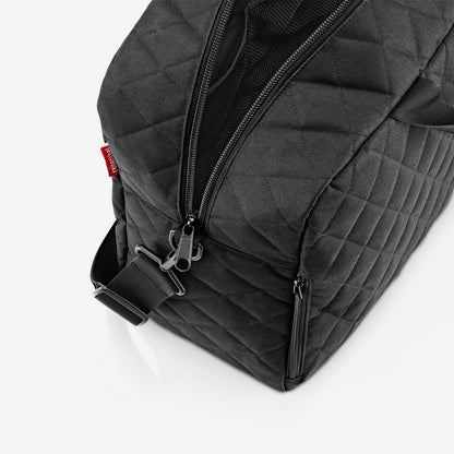 duffelbag M rhombus black duffelbag M Reisenthel