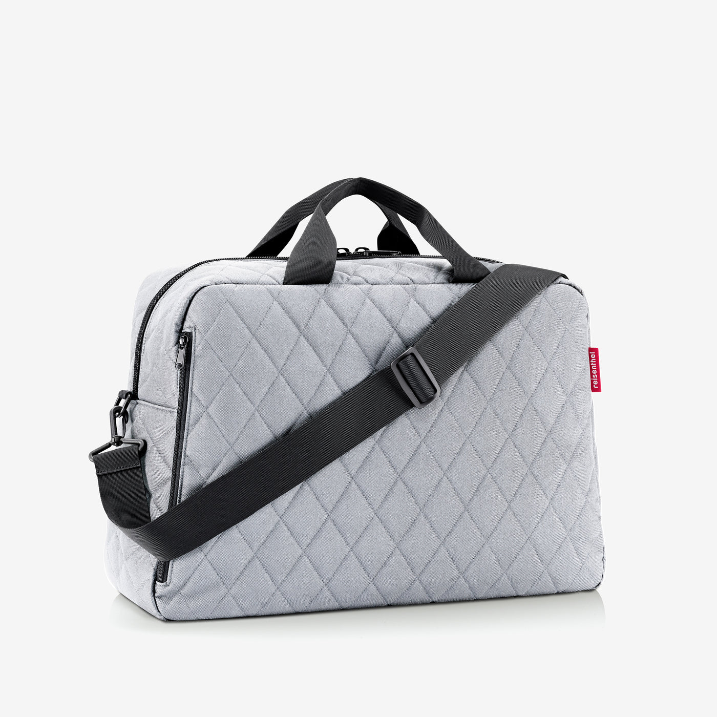 duffelbag M rhombus light grey duffelbag M Reisenthel