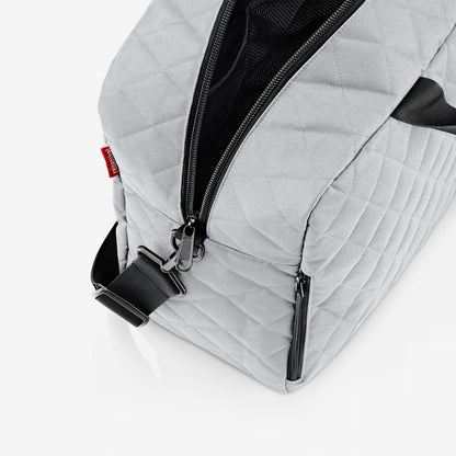 duffelbag M rhombus light grey duffelbag M Reisenthel