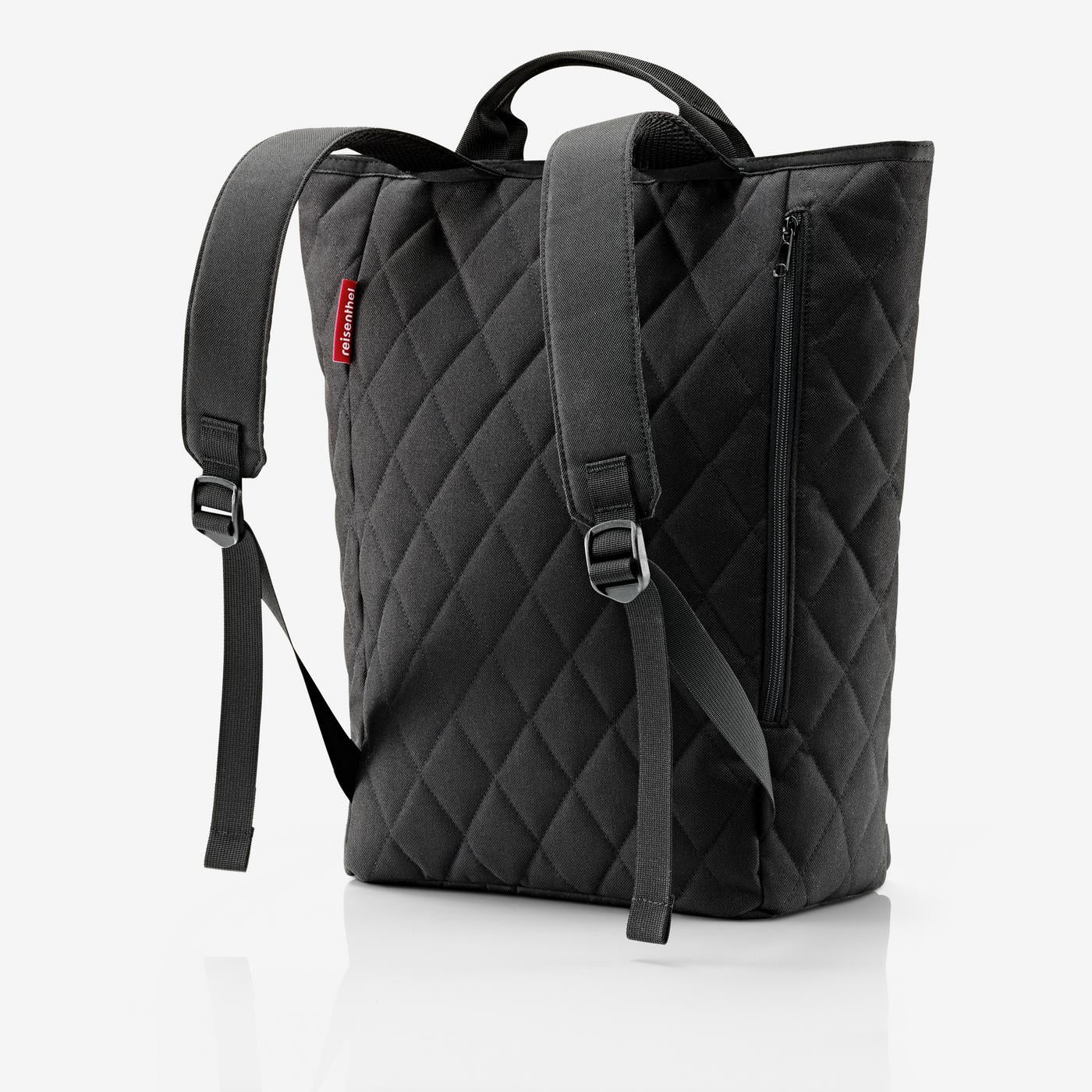 shopper-backpack rhombus black shopper-backpack Reisenthel