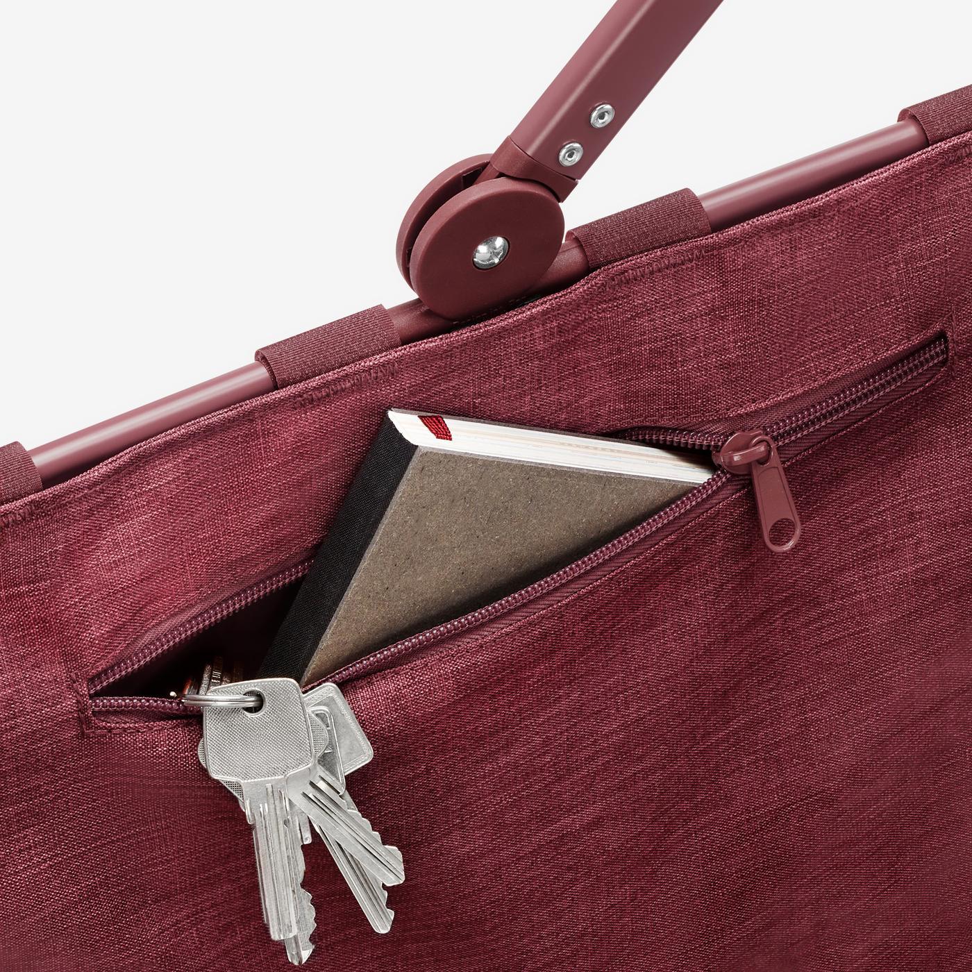 carrybag twist maroon carrybag Reisenthel
