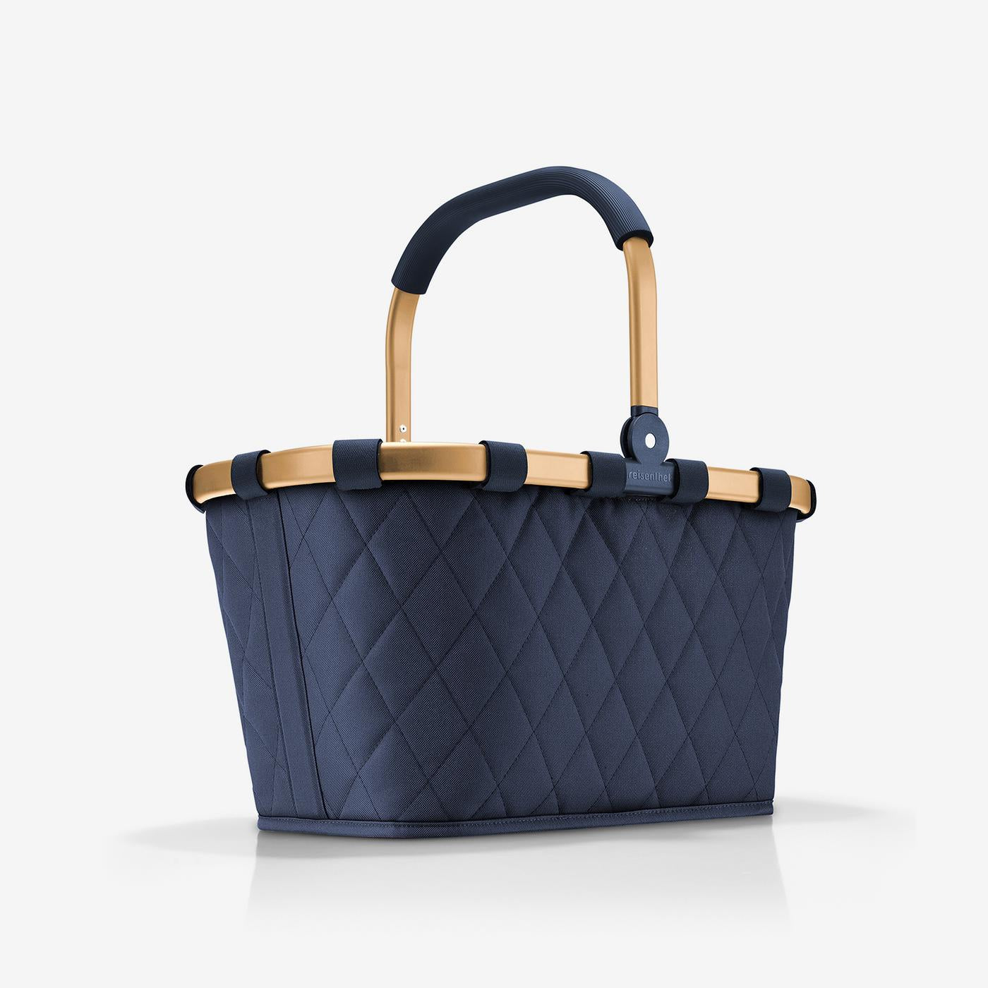 carrybag frame rhombus midnight gold carrybag Reisenthel