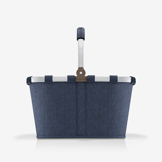 carrybag herringbone dark blue carrybag Reisenthel