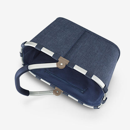 carrybag herringbone dark blue carrybag Reisenthel