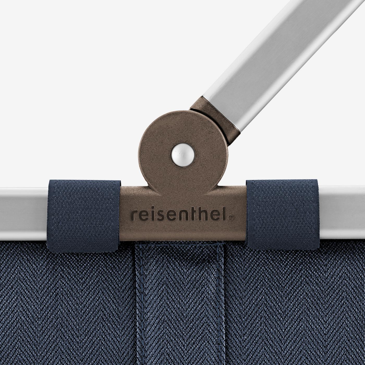 carrybag herringbone dark blue carrybag Reisenthel