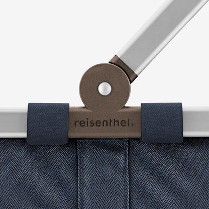 carrybag herringbone dark blue carrybag Reisenthel