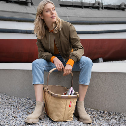 carrybag frame rhombus ginger carrybag Reisenthel