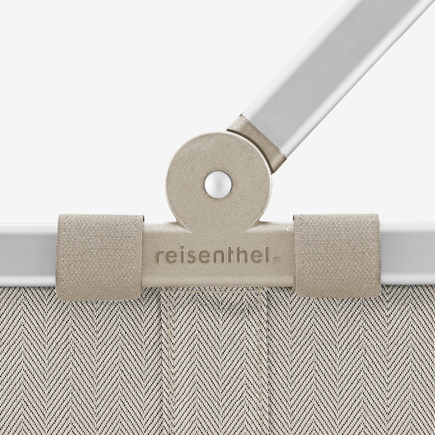 carrybag herringbone sand carrybag Reisenthel