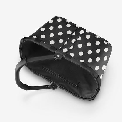carrybag frame dots white carrybag Reisenthel