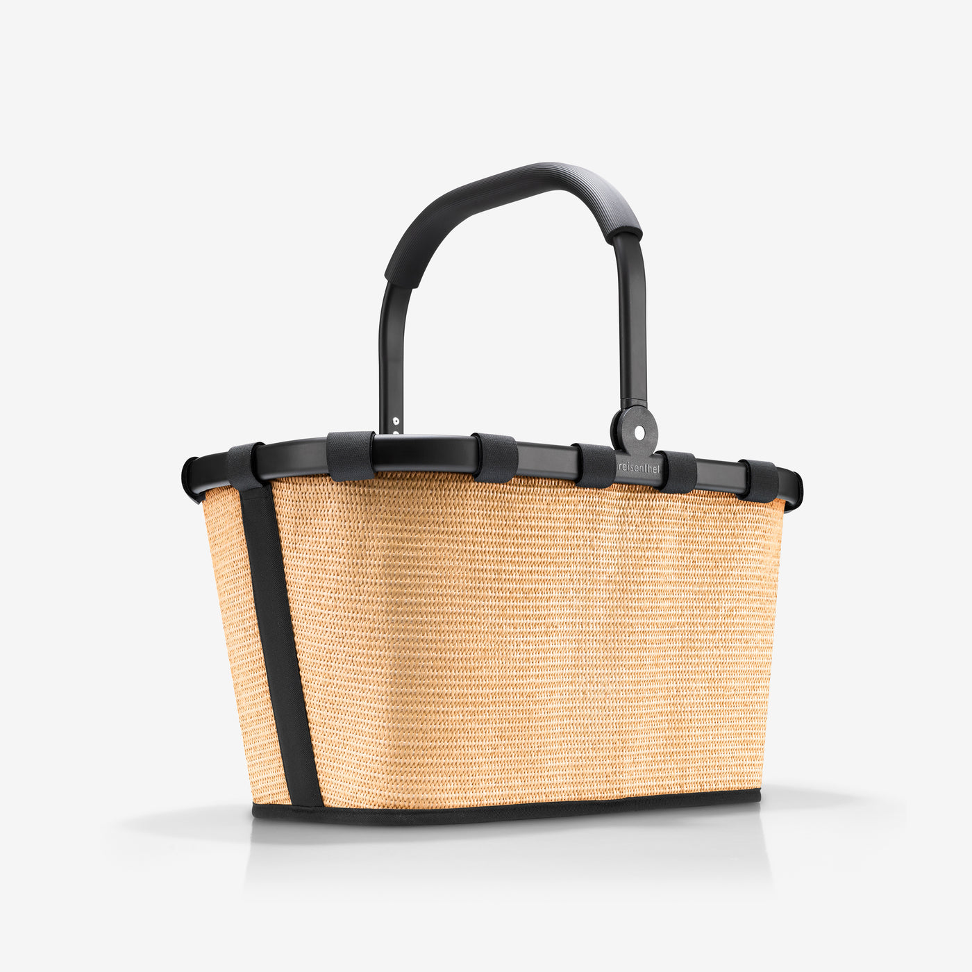 carrybag frame raffia black carrybag Reisenthel