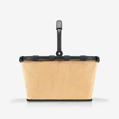carrybag frame raffia black carrybag Reisenthel