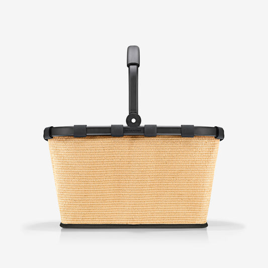 carrybag frame raffia black carrybag Reisenthel