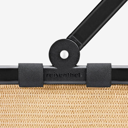 carrybag frame raffia black carrybag Reisenthel