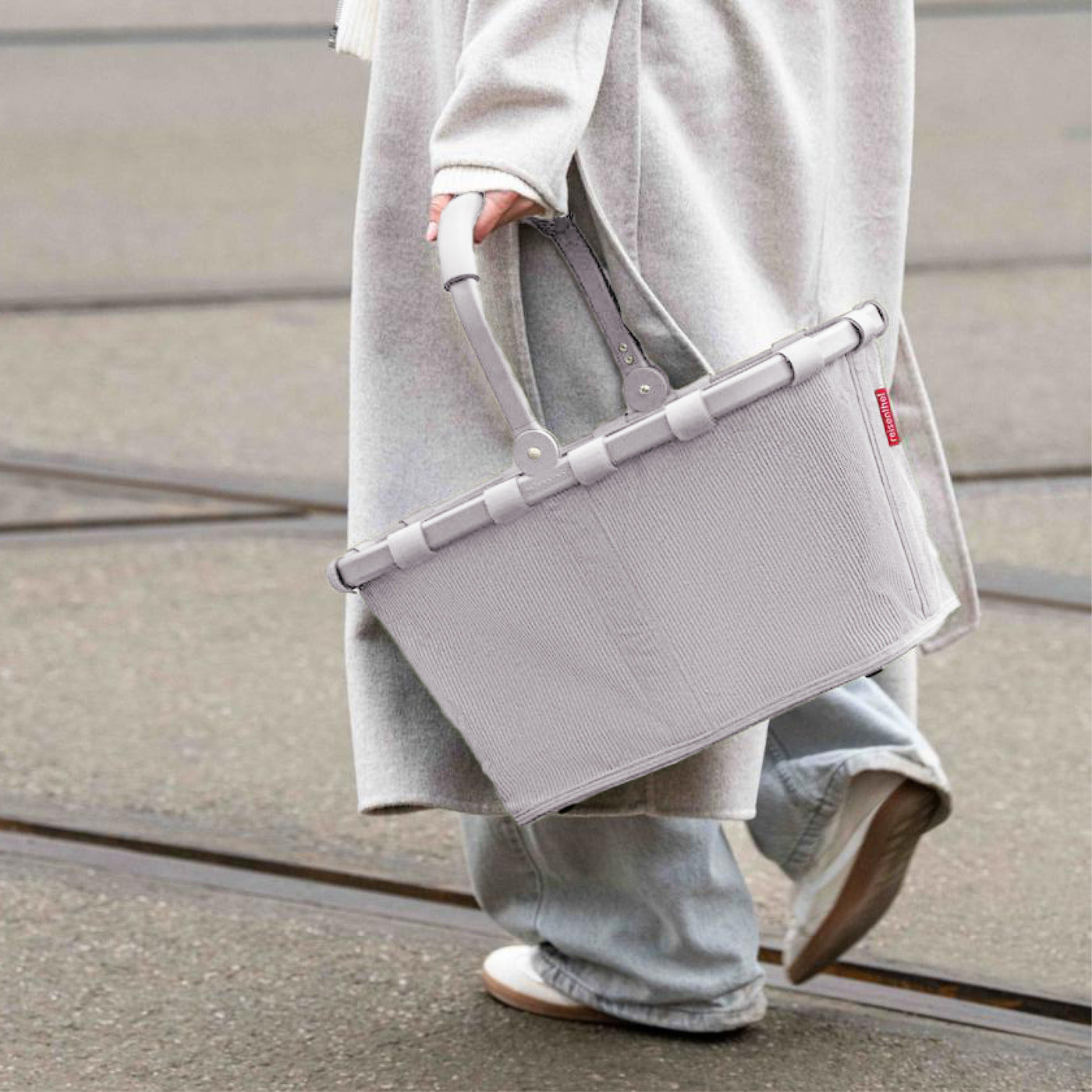 carrybag cord grey carrybag Reisenthel