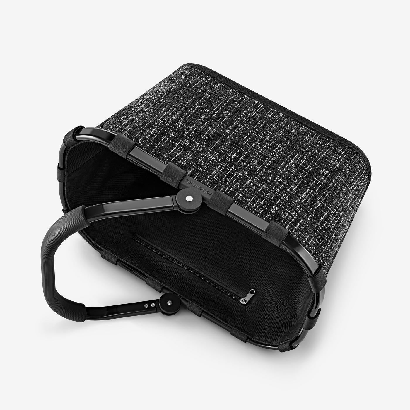 carrybag bouclé black carrybag Reisenthel