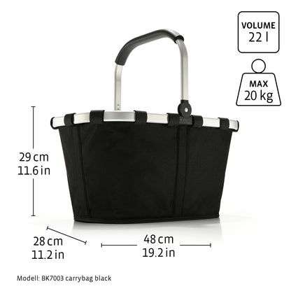 carrybag summerstripes black carrybag Reisenthel