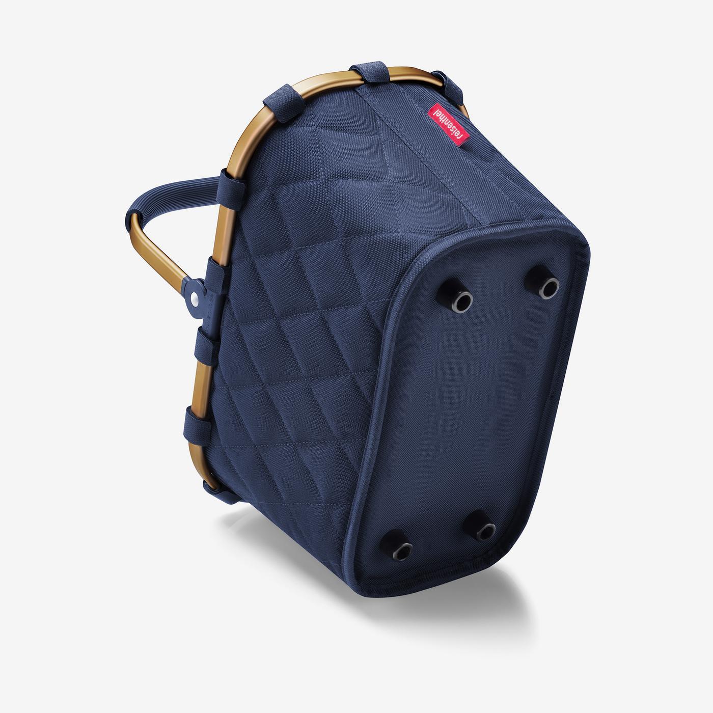 carrybag XS frame rhombus midnight gold carrybag XS Reisenthel