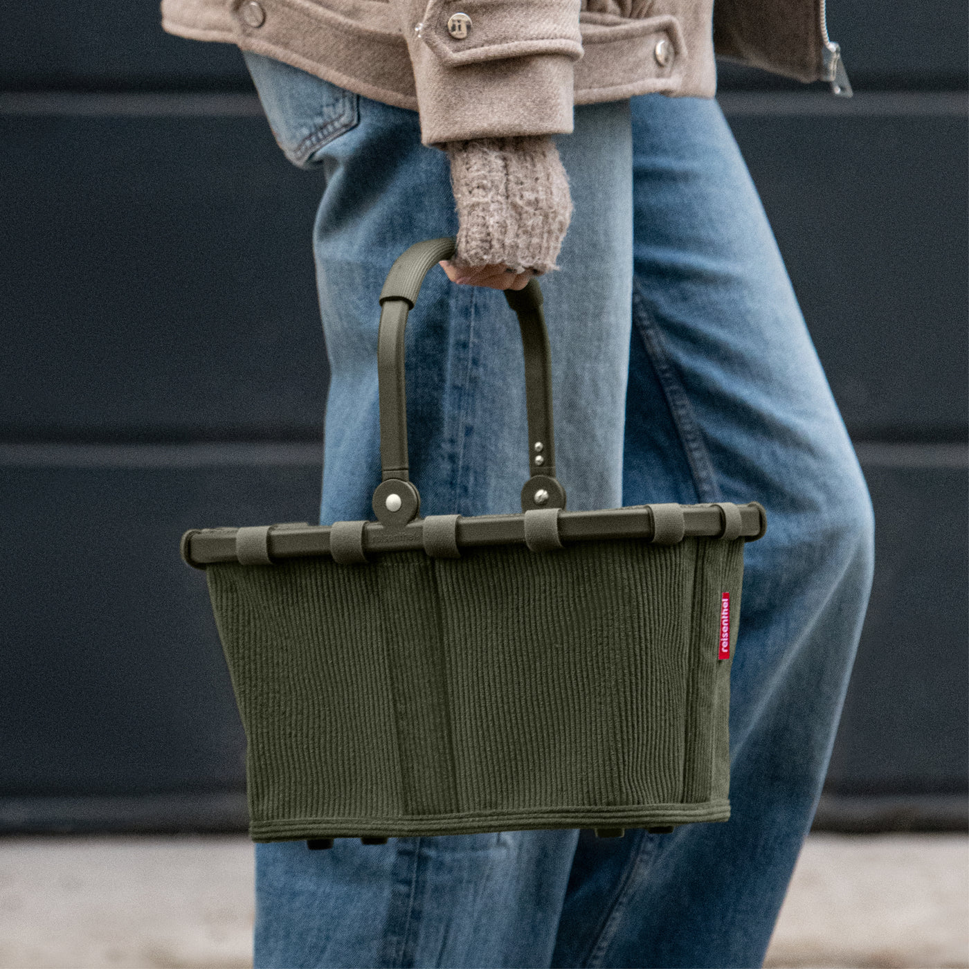 carrybag XS cord dark matcha carrybag XS Reisenthel