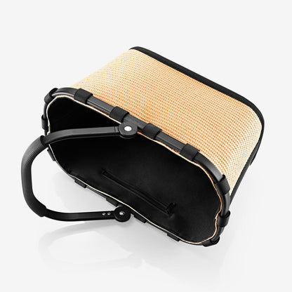 carrybag XS frame raffia black carrybag XS Reisenthel