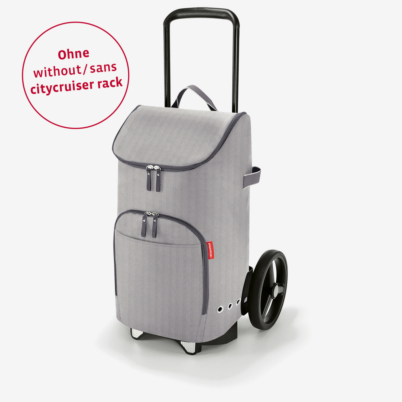 citycruiser bag herringbone grey citycruiser bag Reisenthel