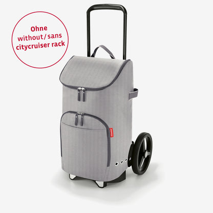 citycruiser bag herringbone grey citycruiser bag Reisenthel