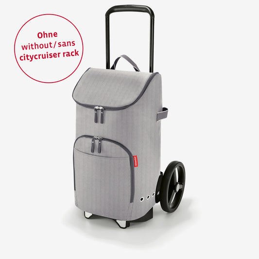 citycruiser bag herringbone grey citycruiser bag Reisenthel