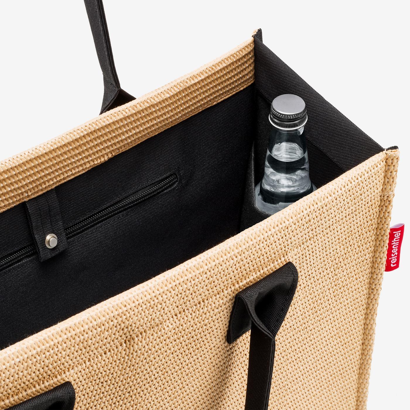 daily shopper raffia black daily shopper Reisenthel