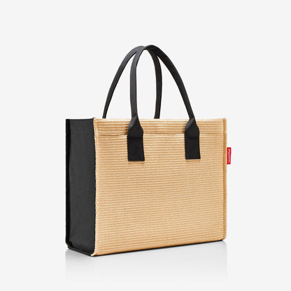daily shopper raffia black daily shopper Reisenthel