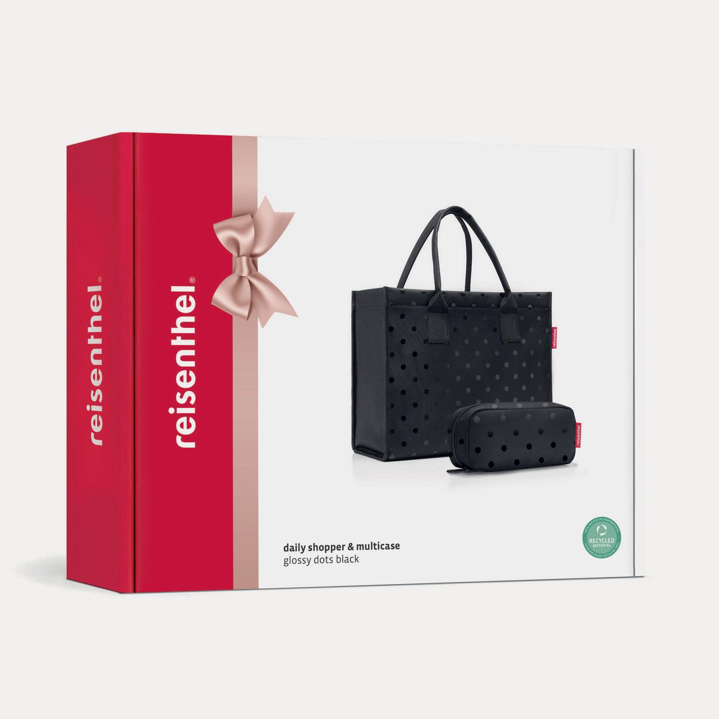 daily shopper set #1 glossy dots black daily shopper set #1 Reisenthel