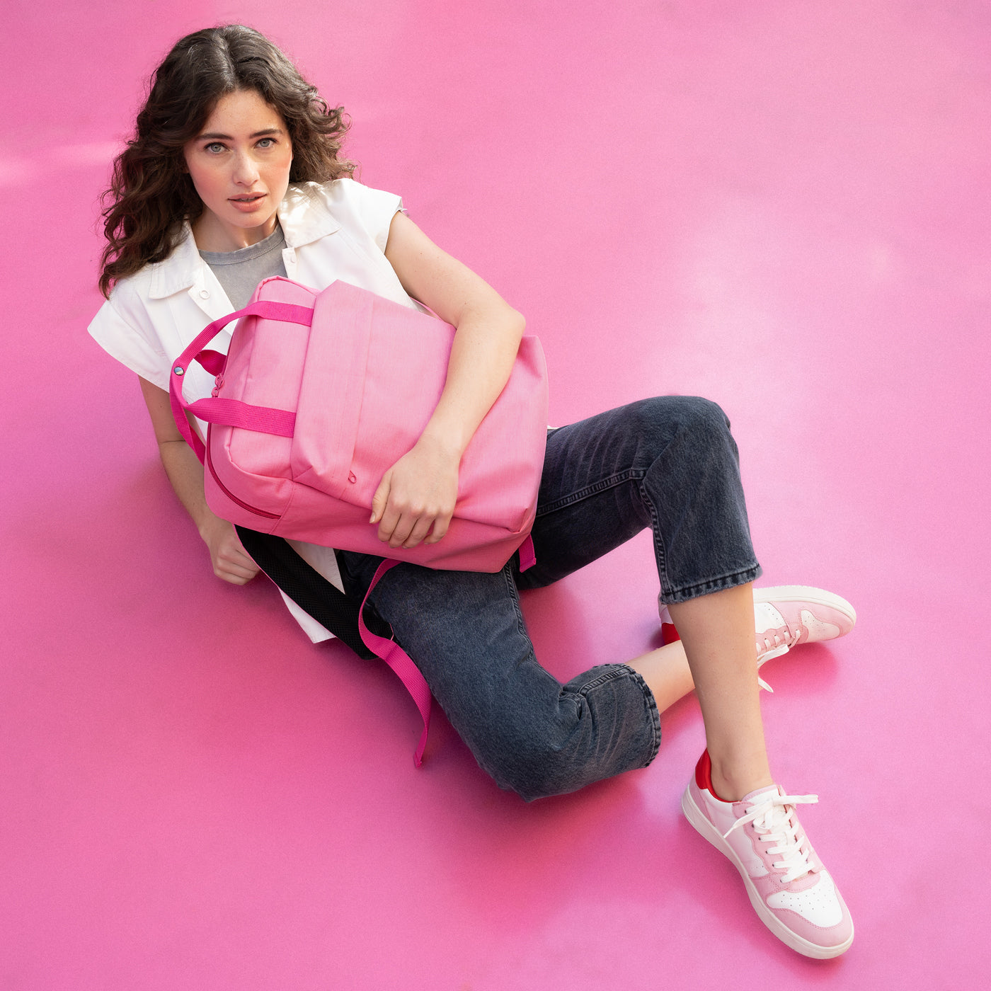 allday backpack M twist pink allday backpack M Reisenthel