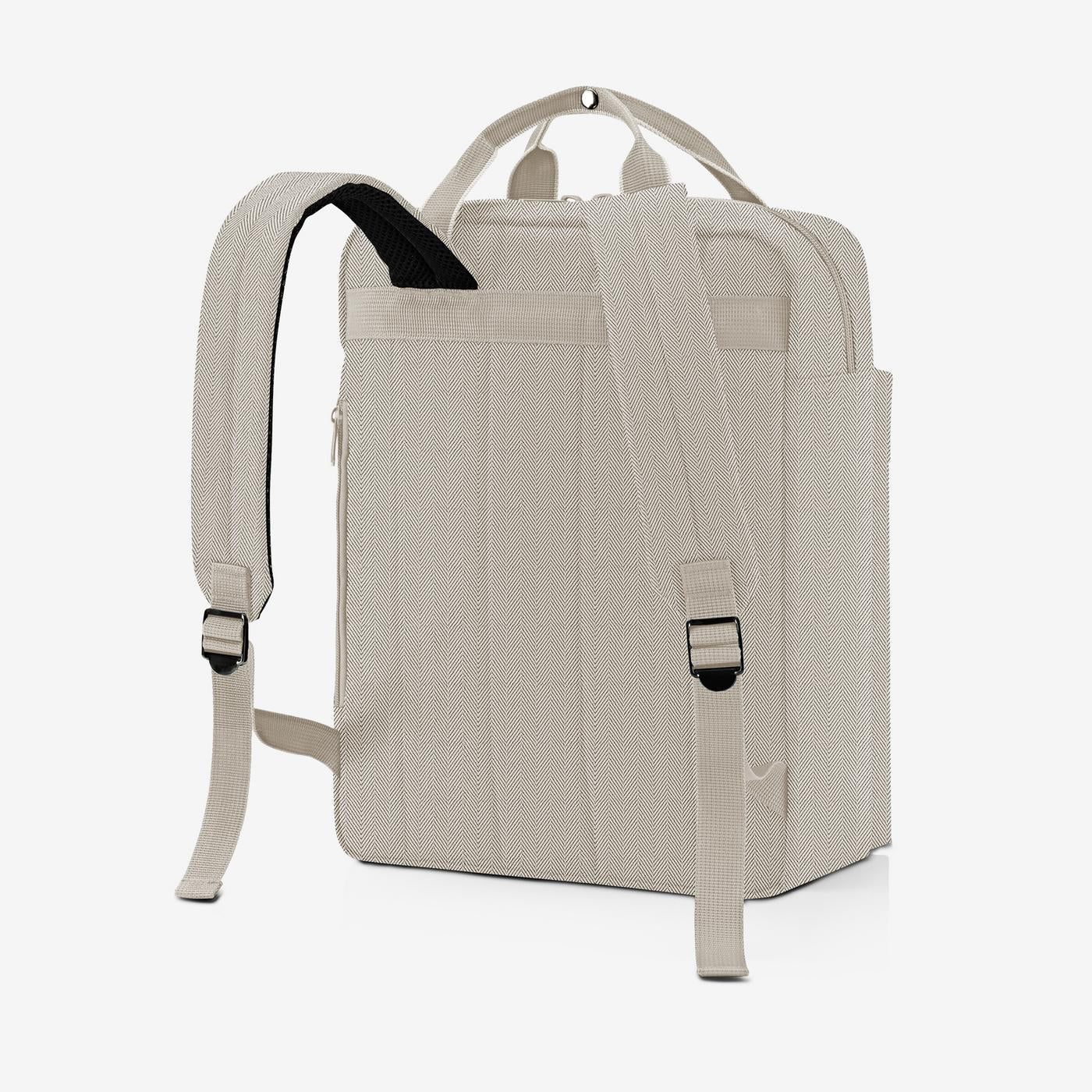 allday backpack M herringbone sand allday backpack M Reisenthel