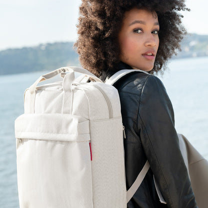 allday backpack M herringbone sand allday backpack M Reisenthel