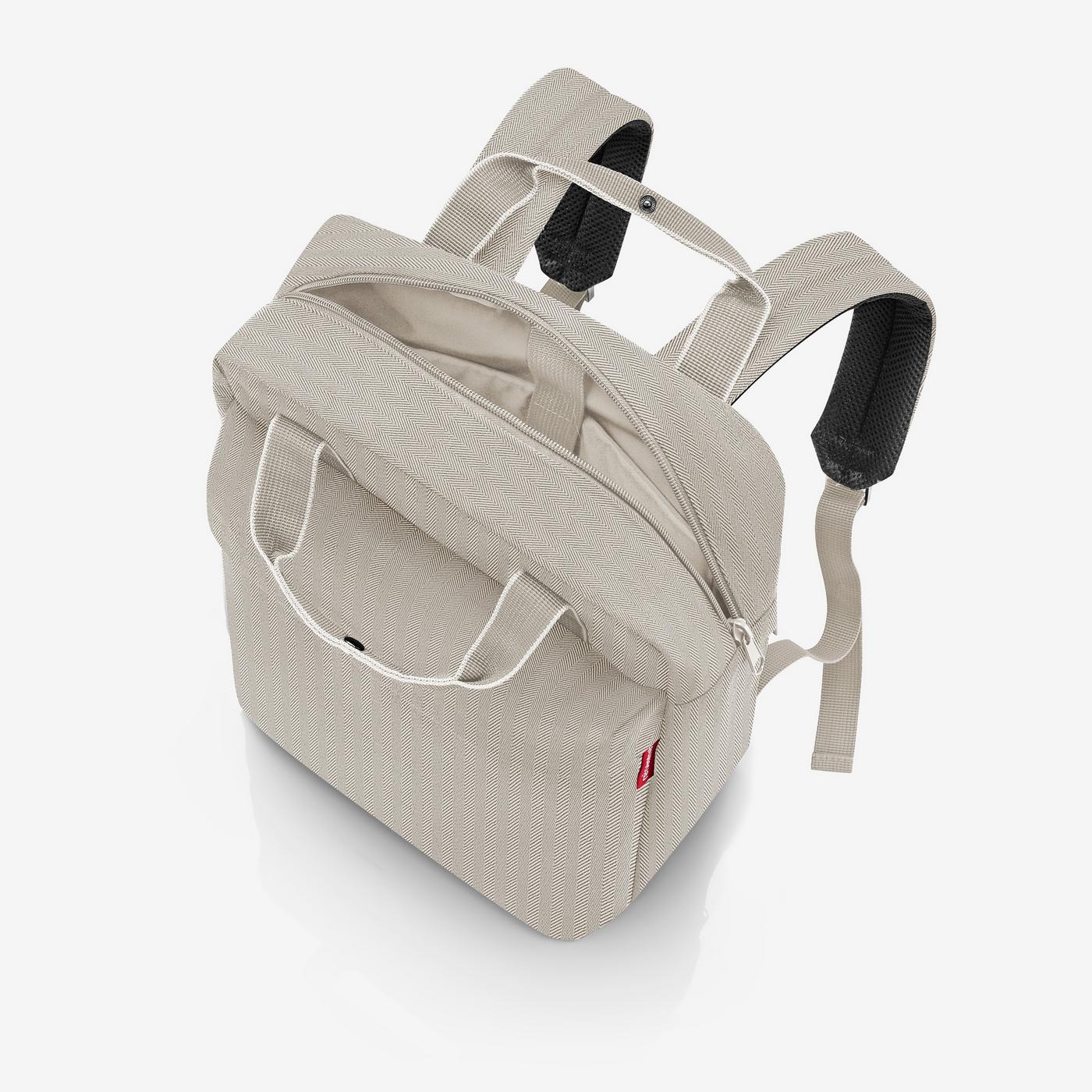 allday backpack M herringbone sand allday backpack M Reisenthel
