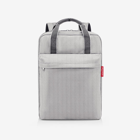 allday backpack M herringbone grey allday backpack M Reisenthel