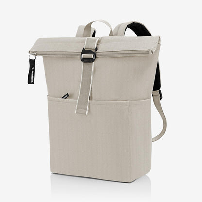 rolltop backpack herringbone sand rolltop backpack Reisenthel