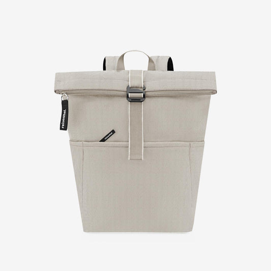rolltop backpack herringbone sand rolltop backpack Reisenthel
