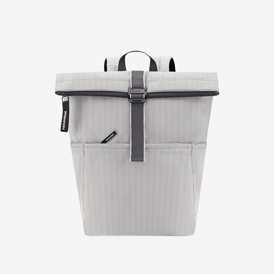 rolltop backpack herringbone grey rolltop backpack Reisenthel