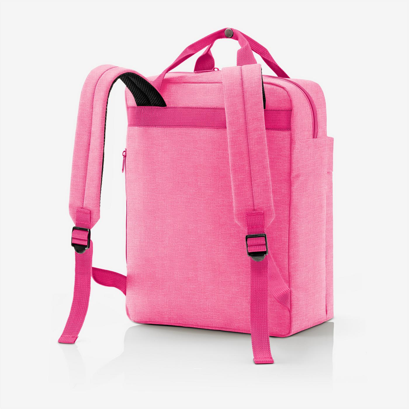 allday backpack M iso twist pink allday backpack M iso Reisenthel