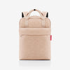 allday backpack M iso twist coffee allday backpack M iso Reisenthel