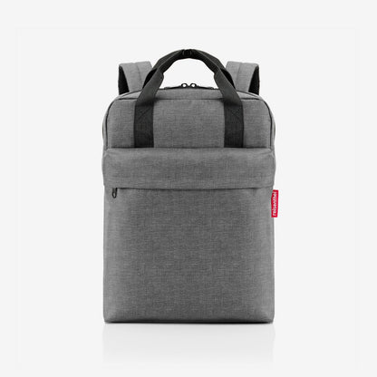 allday backpack M iso twist silver allday backpack M iso Reisenthel