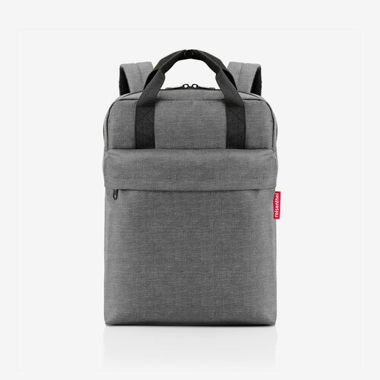 allday backpack M iso twist silver allday backpack M iso Reisenthel
