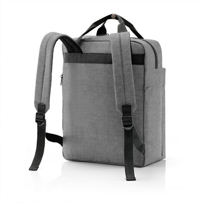 allday backpack M iso twist silver allday backpack M iso Reisenthel