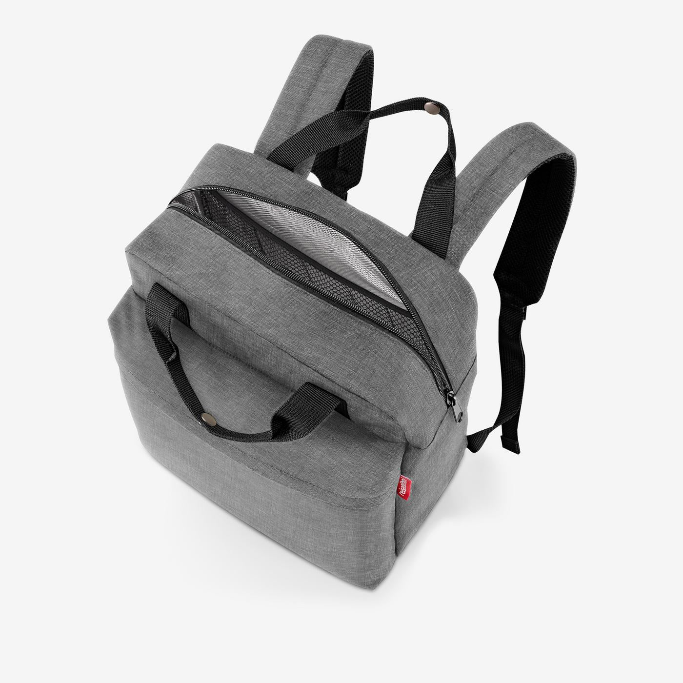 allday backpack M iso twist silver allday backpack M iso Reisenthel